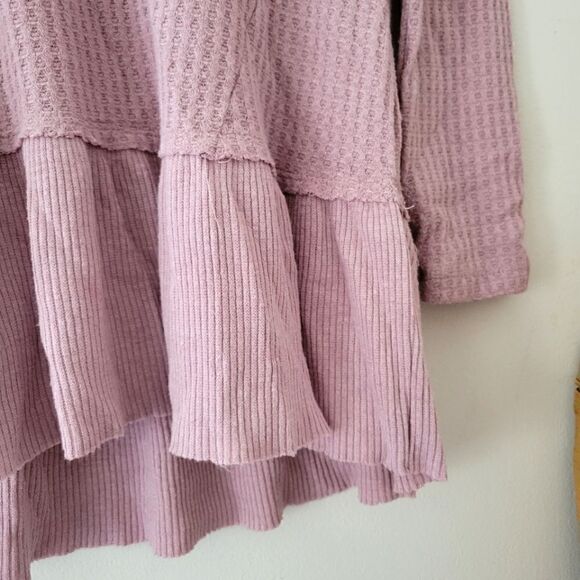 Purple Thermal Top Ruffle S - Picture 6 of 7
